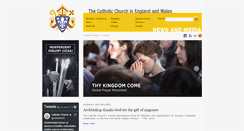 Desktop Screenshot of catholicnews.org.uk